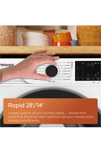 Hotpoint HBWH 93 CARE UK White 9kg 1400 spin Washing Machine